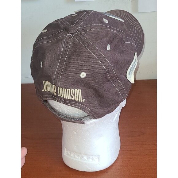 #48 NASCAR Baseball Cap Hat Jimmie Johnson Brown Adjustable - Picture 5 of 8